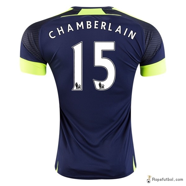 Camiseta Arsenal Replica Tercera Ropa Chamberlain 2016/17 Azul